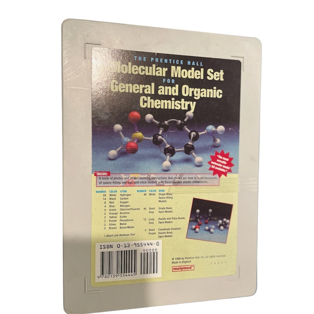 Molymod Prentice Hall Molecular Model Set for General and Organic Chemistry